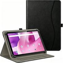 Universali planšetės dėklas, skirtas Acer Iconia Tab A11 11  su atverčiamu stoveliu, priekine kišenėle ir rašiklio laikikliu Acer Iconia Tab A11 juoda
