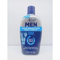 Nair Man Body Hair Removal Cream (Quick and easy removal for back, chest, arms, and legs) 385ml blue