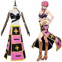 JOJO's Bizarre Adventure Trish Una Cosplay Uniform Set for Women Large beige