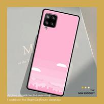 Pastel Pink Case For Samsung Galaxy A54 A34 A21S A12 A22 A32 A52 A72 A13 A33 A53 A73 A51 A71 A14 Cover Samsung A50 white