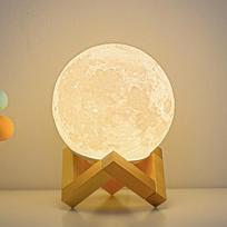 Creative Planet Atmosphere Table Lamp Led Moon Lights Living Room Home Bedroom Decoration Desk USB Night Light