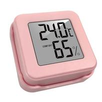 Digital Hygrometer Indoor Thermometer Humidity Meter Room Thermometer Accurate Temperature Humidity Monitor for Home 1 rožinė
