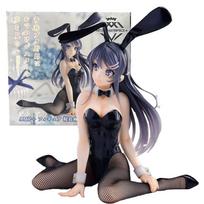 11CM Figure Sakurajima Mai Bunny Girl Anime Seishun Buta Yarou Wa Odekake Sister No Yume O Minai Model Toys Gifts Collection PVC No box balta