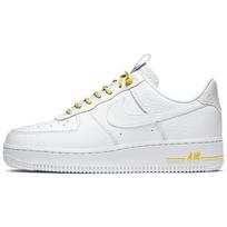 Nike Air Force 1 Low Lux Balti Chromo Geltoni Moteriški 898889-104 37.5 white