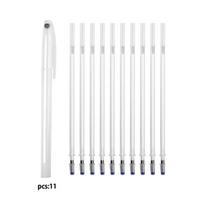 10Pcs/Set Heat Erasable Magic Marker Pen Temperature Disappearing Fabric Fabric Pens Line Marking DIY Craft Sewing Accessories blue