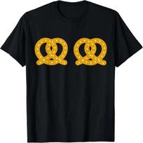 Oktoberfest Costume Funny Pretzel Boobs German Halloween T-Shirt XXXXXL juoda