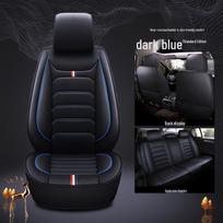 Universalūs odiniai automobilio sėdynių užvalkalai – Pilnas padengimas, visasezoninės pagalvėlės Single Seat black