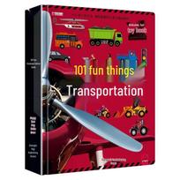 101 Fun Vehicles: 3D Pop-Up & Lift-the-Flap Children's Book black