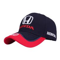 Car Baseball Cap Outdoor Adjustable Casual Sunscreen Hat For Honda Civic Odyssey HR-V City Accord Jazz Car Styling Accessories SV0 black