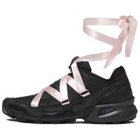 SALOMON x Sandy Liang Speedcross 3 žemi kasdieniai takų bėgimo maratono lenktynių bėgimo batai Unisex juodi rožiniai L47619500 44 white