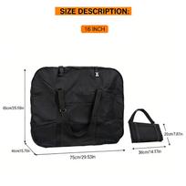 Folding Bike Bag Outdoors Bike Transport Bag Cycling Carrying Case for Cars Travel Lightweight Tearproof 16 Inch