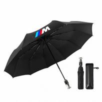 Automatinis sulankstomas vėjui atsparus skėtis nuo saulės automobiliui BMW M E34 E36 E60 E90 E46 F10 F20 F30 X5 X6 X1 M3 M5 M6 E71 Automobilio aksesuaras black
