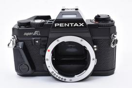 [USED] Pentax Super A SLR Film Camera w. SMC Pentax-M 50mm f/1.7 & A 70-210mm f/4, Mint, From JAPAN