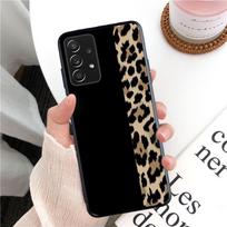 Leopard telefono dėklas, skirtas Samsung Galaxy A13 A22 A12 A32 A71 A11 A21S A33 A52 A72 A51 A50 A70 A31 M31 Funda Coque M31 gray