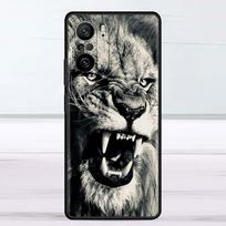 Case For Xiaomi Redmi Note 11 9S 10 9 8 7 9A 9C 9i K40 8T 10C 9T K50 Silicone Shell Wolf Lion Animal Redmi K40 Pro black