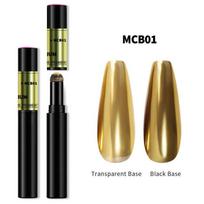Nail Art Air Cushion Magic Pen Does Not Float Powder Mirror Magic Pen Solid Titanium Powder Air Cushion Magic Mirror Powder Air Cushion Magic Pen MCB-22 blue