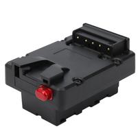 V Mount Battery to NPF Adapter VLock Dtap Battery Plate Adapter for Monitor Fill Light
