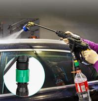 Plastic Bottle Adapter, Car Wash Machine Accessory Connector, Portable Water Pipe Connector One Size juoda
