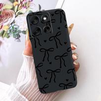 For Motorola Moto G56 Case MotoG86 Luxury Butterfly Painted Cover Soft TPU Phone Case For Motorola Moto G86 Power MotoG56 Fundas Moto G86 black