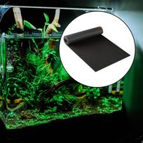 Akvariumo išlyginimo kilimėlis, 6 mm storio, sugeriantis smūgius, stabilus, akvariumo padėklas, pagrindo pagalvėlė namams 40cmx40cm black