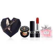 DIOR Perfume Velvet 999 Formal + Miss EDP 5ml + Leather Air Cushion 20 5g mėlyna