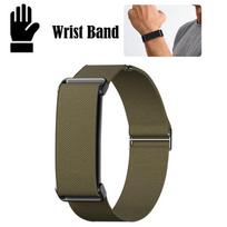 Sport Nylon Wristband + Armband Combo for Google Fitbit Air Integrated Metal Frame Strap Adjustable Sliding Buckle Sport Band Google Fitbit Air black
