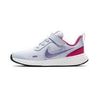 Nike REVOLUTION 5 Athleisure Low top Kids' Running Shoes Light Blue Children Aged 3 7 Years Old BQ5672-018 29.5 white