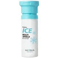 MyD Plus Ice Multi Shield BC Air Puff Sunblock SPF50+ PA+++, 100ml, 1 pcs white