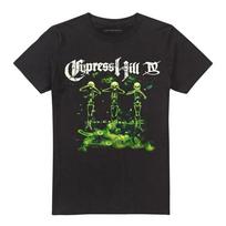 Cypress Hill - Iv Album Unisex T-Shirt, Black L green