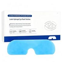 Lutein Hydrogel Cooling Eye Mask: Soothing, Protective, & Moisturizing for Adults & Children 8g*6 patches/box blue