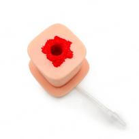 Wound Packing Task Trainer Bleed Control Tourniquet Trainer Basic Gunshot Wound Packing Trainer For Nurse Medical Education onesize beige