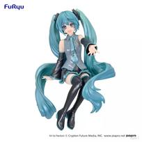 Originalus Furyu Hatsune Miku Makaronų Kamštukas Anime Figūrėlė Nardack Versija Veiksmo Figūrėlės Žaislai PVC Modelis Kolekcinė Lėlė Dovana With box