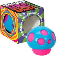 Schylling Groovy Needoh Grybas Minkštas Žaislas Minkšta Tešla Suspaudžiamas Kamuoliukas Sensorinis Fidget Žaislas Streso Malšinimas Atsipalaidavimas blue
