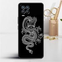 Case For Realme 8 C21y GT Neo 2 3 8i C21 7 C11 6 C12 C35 C3 GT 9 Pro C12 Silicone TPU Phone Cover Dragon Animal Realme GT Neo3 gray