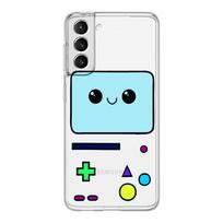 Cute Game Box Boy Phone Case For Samsung Galaxy S22 S21 S20 FE Ultra 5G S10 S10E S9 S8 Plus Note 10 20 Clear Full Lens Cover Samsung S20 white