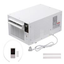 1100W Šalto/Šilto Dvigubas Nešiojamas Oro Kondicionierius Naudokite 24 valandų laikmatį 2 pavarų apšvietimas LED valdymo skydelis su nuotolinio valdymo pultu 460x255x230mm white