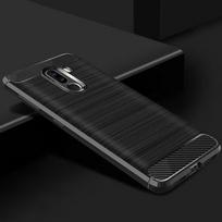 Xiaomi Poco Phone F1 dėklas Silikoninis buferis Minkštas silikonas TPU galinis dangtelis Matinis telefono dėklas skirtas Xiaomi pocophone F1 PocophoneF1 Xiaomi Pocophone F1 black