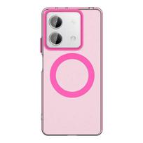 Magsafe matinis telefono dėklas Xiaomi Poco X6 Neo F6 Pro C75 C61 Apsauginis dėklas Magnetinis belaidis įkrovimas Smūgiams atsparus galinis dangtelis Pc + tpu&Poco C61 žalia