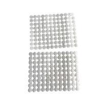 Nylon Dot Tape Home Carpet Mat Fastener Round Dot Self-adhesive Sticker 3cm 30 pairs white