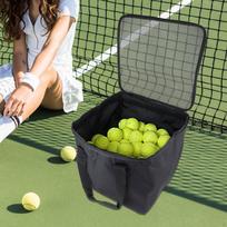 Tennis Ball Cart Bag Accessories for Teaching Premium Holds 150 Balls with Handle Carrying Tote juoda