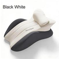 Prone Massage Pillow Memory Foam Ergonomic Pillow Lumbar Support Correction Pad Relaxed Body Couples Unlock New Poses Detachabl juoda balta spalva