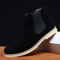 Vyriški Batai Prabangūs Pavasariniai/Žieminiai Elegantiški Chelsea Batai Vyrams Karvės Zomšas Oda Mėgėjų Laisvalaikio Batai Didelis Dydis 47 Zapatillas Hombregy 46 ruda