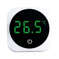 LCD Fishtank Thermometers Small Size Temperature Measuring Meter with LCD-Screen Stick On for Tanks juoda