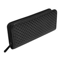 Hairdresser Tool Bag PU Leather Lightweight for Scissors Combs Clips black