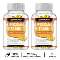 XEMENRY - Liposominės vitamino C kapsulės - Antioksidantas ir imuninės sistemos palaikymas 120*2
