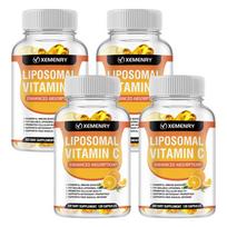XEMENRY - Liposominės vitamino C kapsulės - Antioksidantas ir imuninės sistemos palaikymas 120*4