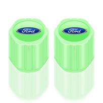 Luminous Car Badge Wheel Tire Valve Caps Covers for Ford Focus ST Ranger Mondeo Kugo Ecosport Fiesta Kuga Fusion Ghia Explorer dnvr15 beige