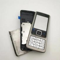 For Nokia 6300 Full Complete Mobile Phone Housing Cover  Frame backshell Back cover   English Keypad sidabras