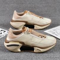 Men's Running Shoes Ultra-light Rebound Sneakers Men Women Outdoor Thick-Soled Sports Shoes Shock-absorbing Athletics Training S 45 juoda balta spalva