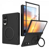 Magnetic Rotating Kickstand Case Galaxy Z Fold8 Ultra Fold7 Fold6 - Shockproof Silicone Cover With 360 Stand Z Fold 8 balta